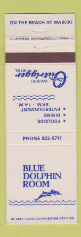 Matchbook Cover - Outrigger Hotel Waikiki Hawaii