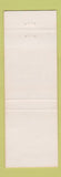 Matchbook Cover - Lafayette House Foxboro MA 1984