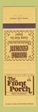 Matchbook Cover - The Front Porch Restaurant Holiday Inn Grenada MS