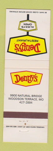 Matchbook Cover - Denny's Restaurant Woodson Terrace MO