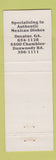 Matchbook Cover - Mexico City Gourmet Restaurant Mexican Decatur GA