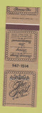 Matchbook Cover - The Toast of the Town Restaurant North Miami Beach FL WEAR