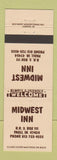 Matchbook Cover - Midwest Inn Paoli IN