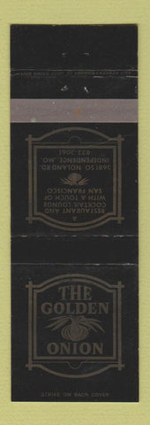 Matchbook Cover - Golden Onion Independence MO WEAR