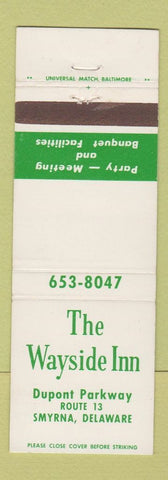 Matchbook Cover - The Wayside Inn Smyrna DE