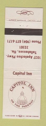 Matchbook Cover - Capitol Inn Tallahassee FL