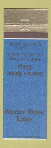 Matchbook Cover - Sweden House Lodge Rockford IL WEAR