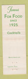 Matchbook Cover - The Wayside Inn Smyrna DE