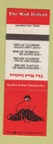 Matchbook Cover - The Mad Italian Restaurant Marietta Atlanta Chamblee GA