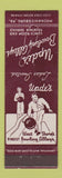 Matchbook Cover - Upde's Bowling Alleys Mechanicsburg PA