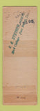 Matchbook Cover - S&T Bowling Snooker Pool Fort Worth? TX?