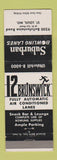 Matchbook Cover - Suburban Bowling Lanes Brunswick St Louis MO
