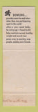 Matchbook Cover - Cross Roads Bowling Brunswick Williams