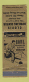 Matchbook Cover - Clovis Bowling Center NM? WEAR
