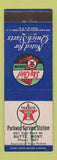 Matchbook Cover - Texaco oil gas Parkway Butte MT WEAR
