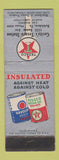 Matchbook Cover - Texaco oil gas Geritz's Bethlehem PA