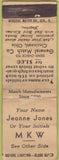 Matchbook Cover - General Match CO Cincinnati HO POOR