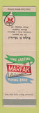 Matchbook Cover - Texaco oil gas Ralph Meckel Vermilion