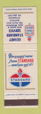 Matchbook Cover - Keahey Standard oil gas Buffalo WY