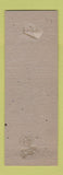 Matchbook Cover - Sunoco oil gas James Barrow Cynwyd PA