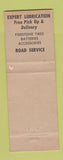 Matchbook Cover - Union 76 oil gas Paul Edson 29 Palms CA Twenty Nine
