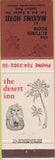 Matchbook Cover - Maxims Hotel Joubert Park Johannesburg South Africa