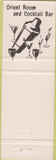 Matchbook Cover - Maxims Hotel Joubert Park Johannesburg South Africa