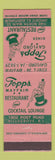 Matchbook Cover - Topps Gaylord Diner Mayfair Hillsgrove RI girlie