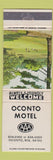 Matchbook Cover - Oconto Motel WI
