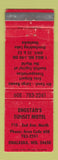 Matchbook Cover - Engstad's Sunset Motel Onalaska WI WEAR