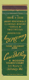 Matchbook Cover - Casa Del Rey Salisbury MD WEAR