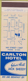 Matchbook Cover - Carlton Hotel Melbourne? SAMPLE