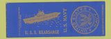 Matchbook Cover - US Navy USS Kearsarge SAMPLE