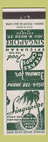 Matchbook Cover - Singapore Steak Chops Chicago IL