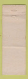 Matchbook Cover - Frontier Grill Roosevelt UT WEAR