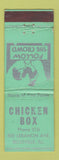 Matchbook Cover - Chicken Box Belleville IL WEAR