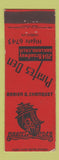 Matchbook Cover - Pirates Den Oakland CA WEAR