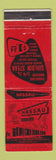 Matchbook Cover - Nassau Restaurant Pennsauken NJ