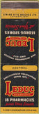 Matchbook Cover - Leduc Drugs Montreal QC