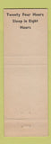 Matchbook Cover - Rawlins Bucking Horse Lodge Rawlins WY