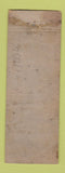 Matchbook Cover - ES Benning Cafe Insurance DeWitt IA low phone # WEAR