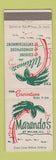 Matchbook Cover - Marando's Restaurant Milan IL