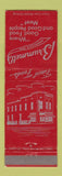 Matchbook Cover - Brummett's Restaurant Brownsville TN