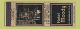 Matchbook Cover - Hotel Moody Claremont NH