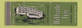Matchbook Cover - Hillside Inn Madison IN