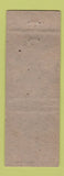 Matchbook Cover - Joe O'Meara's Market Newtonville MA Christmas WEAR