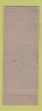 Matchbook Cover - Queens University Kingston ON Memorial Union WEAR