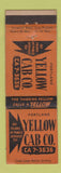 Matchbook Cover - Yellow Cab Taxi Portland OR WEAR