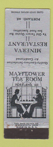 Matchbook Cover - Minerva Restaurant Portland ME WEAR