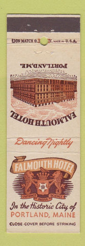 Matchbook Cover - Falmouth Hotel Portland ME